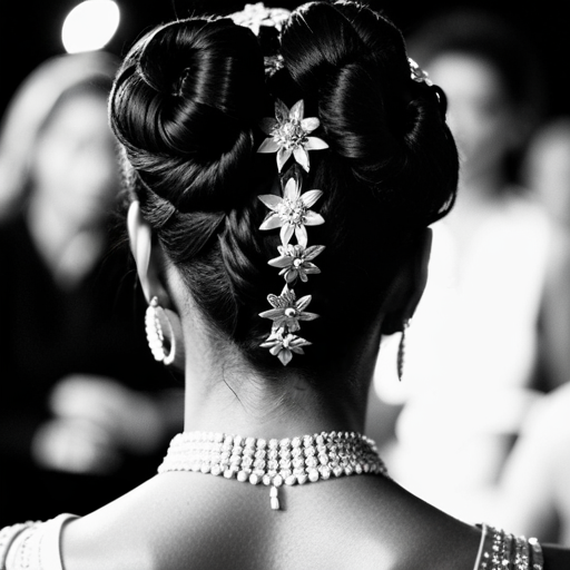 An image showcasing a diverse array of cultural and traditional hairstyles worn by beauty pageant contestants